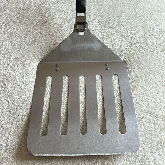 Mr. BBQ Stainless Steel Oversized Spatula with Folding Handle camping tailgate - Picture 4 of 10